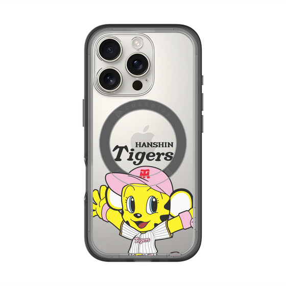 スリムプロテクションプレミアムケース with MagSafe［ 阪神タイガース - ラッキー ］