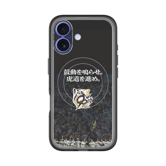 スリムプロテクションプレミアムケース with MagSafe［ 阪神タイガース - 90周年ロゴ - ビジュアル ］