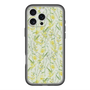 スリムプロテクションプレミアムケース with MagSafe［ 日比谷花壇 - DelicateGeometry - ライトグリーン ］