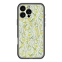スリムプロテクションプレミアムケース with MagSafe［ 日比谷花壇 - DelicateGeometry - ライトグリーン ］