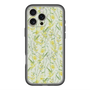 スリムプロテクションプレミアムケース with MagSafe［ 日比谷花壇 - DelicateGeometry - ライトグリーン ］