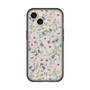 スリムプロテクションプレミアムケース with MagSafe［ 日比谷花壇 - FloralSymphony - ベージュ ］