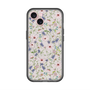 スリムプロテクションプレミアムケース with MagSafe［ 日比谷花壇 - FloralSymphony - ベージュ ］