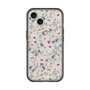 スリムプロテクションプレミアムケース with MagSafe［ 日比谷花壇 - FloralSymphony - ベージュ ］