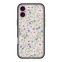 スリムプロテクションプレミアムケース with MagSafe［ 日比谷花壇 - FloralSymphony - ベージュ ］