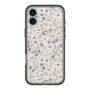 スリムプロテクションプレミアムケース with MagSafe［ 日比谷花壇 - FloralSymphony - ベージュ ］