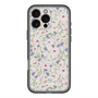 スリムプロテクションプレミアムケース with MagSafe［ 日比谷花壇 - FloralSymphony - ベージュ ］