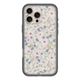 スリムプロテクションプレミアムケース with MagSafe［ 日比谷花壇 - FloralSymphony - ベージュ ］