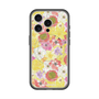スリムプロテクションプレミアムケース with MagSafe［ 日比谷花壇 - HarmonyinBloom - イエロー ］