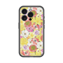スリムプロテクションプレミアムケース with MagSafe［ 日比谷花壇 - HarmonyinBloom - イエロー ］