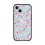 スリムプロテクションプレミアムケース with MagSafe［ 日比谷花壇 - HarmonyinBloom - パープル ］