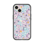 スリムプロテクションプレミアムケース with MagSafe［ 日比谷花壇 - HarmonyinBloom - パープル ］