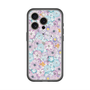 スリムプロテクションプレミアムケース with MagSafe［ 日比谷花壇 - HarmonyinBloom - パープル ］