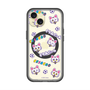 スリムプロテクションプレミアムケース with MagSafe［ クリアソン新宿 - くりあにゃん - 総柄 ］