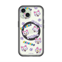スリムプロテクションプレミアムケース with MagSafe［ クリアソン新宿 - くりあにゃん - 総柄 ］