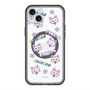 スリムプロテクションプレミアムケース with MagSafe［ クリアソン新宿 - くりあにゃん - 総柄 ］
