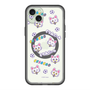 スリムプロテクションプレミアムケース with MagSafe［ クリアソン新宿 - くりあにゃん - 総柄 ］