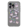 スリムプロテクションプレミアムケース with MagSafe［ クリアソン新宿 - くりあにゃん - 総柄 ］