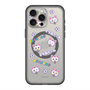 スリムプロテクションプレミアムケース with MagSafe［ クリアソン新宿 - くりあにゃん - 総柄 ］