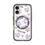 スリムプロテクションプレミアムケース with MagSafe［ クリアソン新宿 - くりあにゃん - 総柄 ］