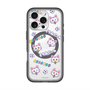 スリムプロテクションプレミアムケース with MagSafe［ クリアソン新宿 - くりあにゃん - 総柄 ］
