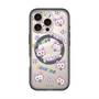 スリムプロテクションプレミアムケース with MagSafe［ クリアソン新宿 - くりあにゃん - 総柄 ］