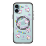 スリムプロテクションプレミアムケース with MagSafe［ クリアソン新宿 - くりあにゃん - 総柄 ］