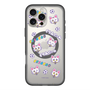 スリムプロテクションプレミアムケース with MagSafe［ クリアソン新宿 - くりあにゃん - 総柄 ］