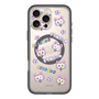 スリムプロテクションプレミアムケース with MagSafe［ クリアソン新宿 - くりあにゃん - 総柄 ］
