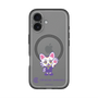 スリムプロテクションプレミアムケース with MagSafe［ クリアソン新宿 - くりあにゃん - ハイタッチ ］