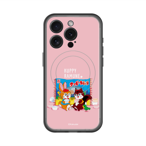 スリムプロテクションプレミアムケース with MagSafe［ クッピーラムネ -drawing2 ］