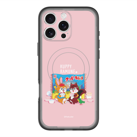 スリムプロテクションプレミアムケース with MagSafe［ クッピーラムネ -drawing2 ］