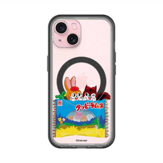 スリムプロテクションプレミアムケース with MagSafe［ クッピーラムネ -drawing3 ］