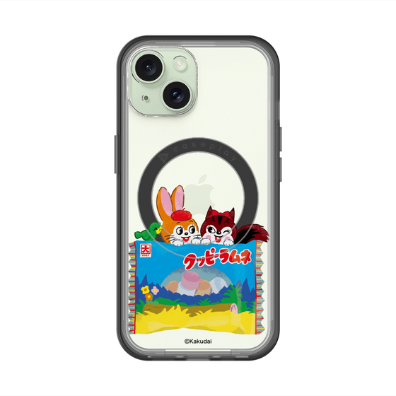 スリムプロテクションプレミアムケース with MagSafe［ クッピーラムネ -drawing3 ］