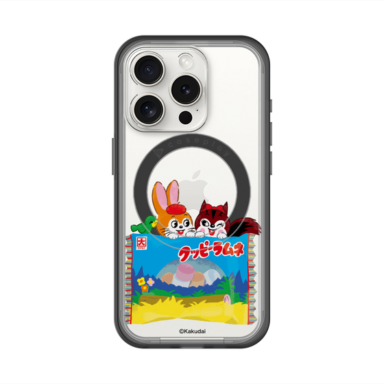 スリムプロテクションプレミアムケース with MagSafe［ クッピーラムネ -drawing3 ］
