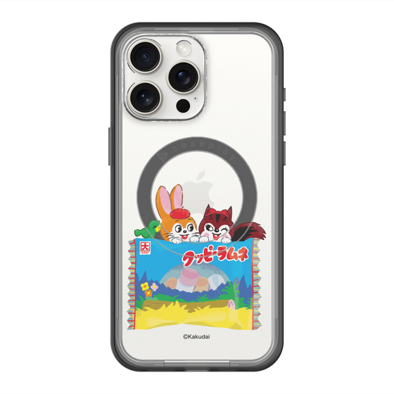 スリムプロテクションプレミアムケース with MagSafe［ クッピーラムネ -drawing3 ］