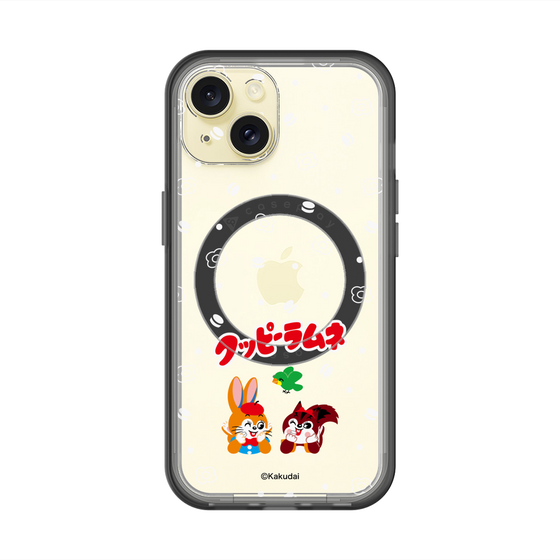 スリムプロテクションプレミアムケース with MagSafe［ クッピーラムネ - 寝ころぶ ］