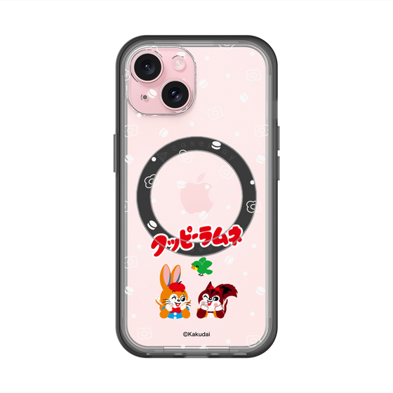 スリムプロテクションプレミアムケース with MagSafe［ クッピーラムネ - 寝ころぶ ］