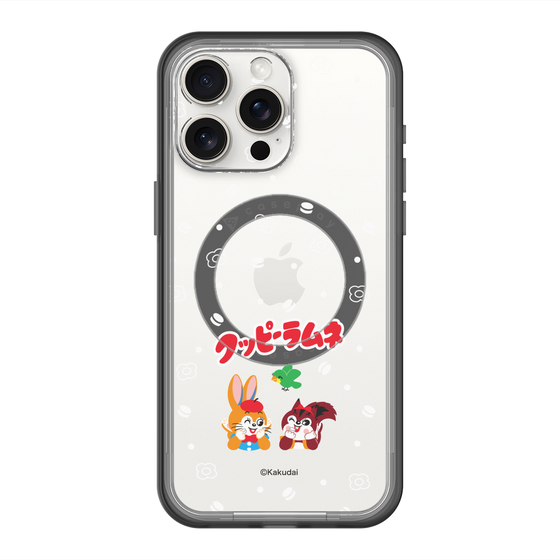 スリムプロテクションプレミアムケース with MagSafe［ クッピーラムネ - 寝ころぶ ］