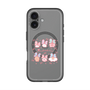 スリムプロテクションプレミアムケース with MagSafe［ もくもくちゃん - リボン ］