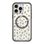 スリムプロテクションプレミアムケース with MagSafe［ もくもくちゃん - フラワー - お花畑 ］