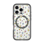 スリムプロテクションプレミアムケース with MagSafe［ もくもくちゃん - フラワー - お花畑 ］