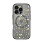 スリムプロテクションプレミアムケース with MagSafe［ もくもくちゃん - フラワー - お花畑 ］