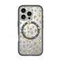 スリムプロテクションプレミアムケース with MagSafe［ もくもくちゃん - フラワー - お花畑 ］