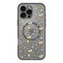スリムプロテクションプレミアムケース with MagSafe［ もくもくちゃん - フラワー - お花畑 ］