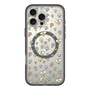 スリムプロテクションプレミアムケース with MagSafe［ もくもくちゃん - フラワー - お花畑 ］