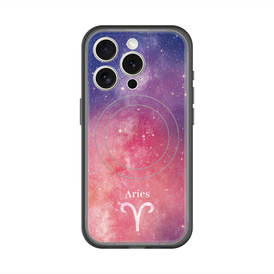 スリムプロテクションプレミアムケース with MagSafe［ STARRY SIGNS - オリジナル - Aries ］