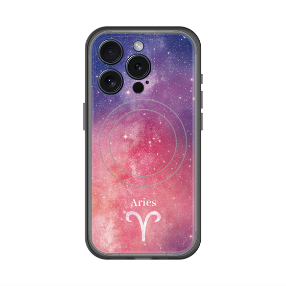 スリムプロテクションプレミアムケース with MagSafe［ STARRY SIGNS - オリジナル - Aries ］