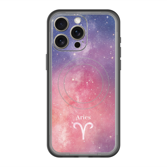スリムプロテクションプレミアムケース with MagSafe［ STARRY SIGNS - オリジナル - Aries ］