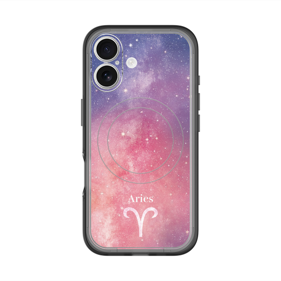 スリムプロテクションプレミアムケース with MagSafe［ STARRY SIGNS - オリジナル - Aries ］